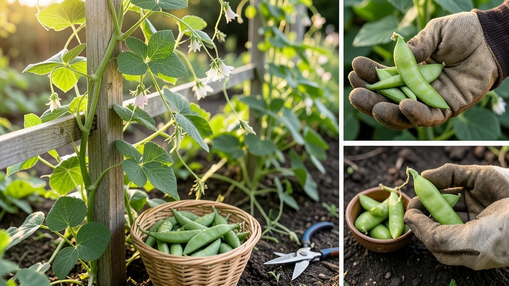 When to Pick Peas From Your Garden: 3 Touch Tests for Perfect Ripeness