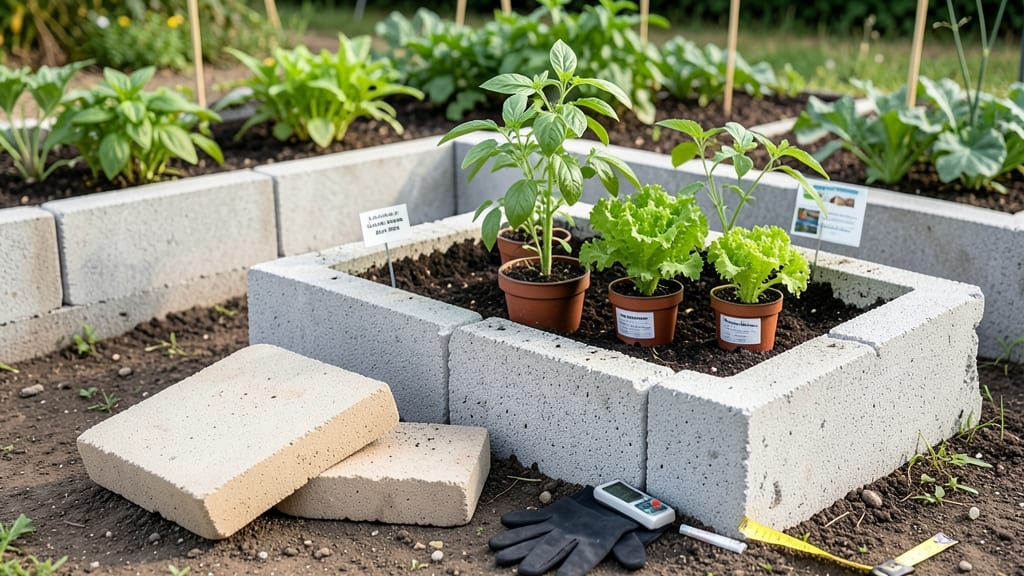 Are Cinder Blocks Safe for Vegetable Gardens: Soil pH Impact and Root Growth Risks