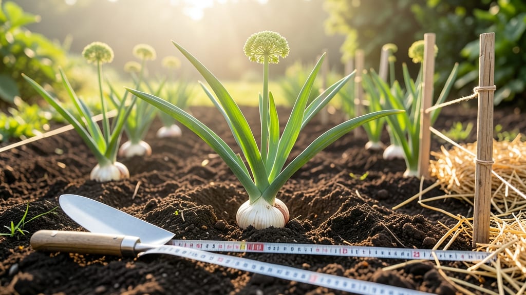 Garlic Spacing in Garden: Exact Inches for Bigger Bulbs and Fewer Pests