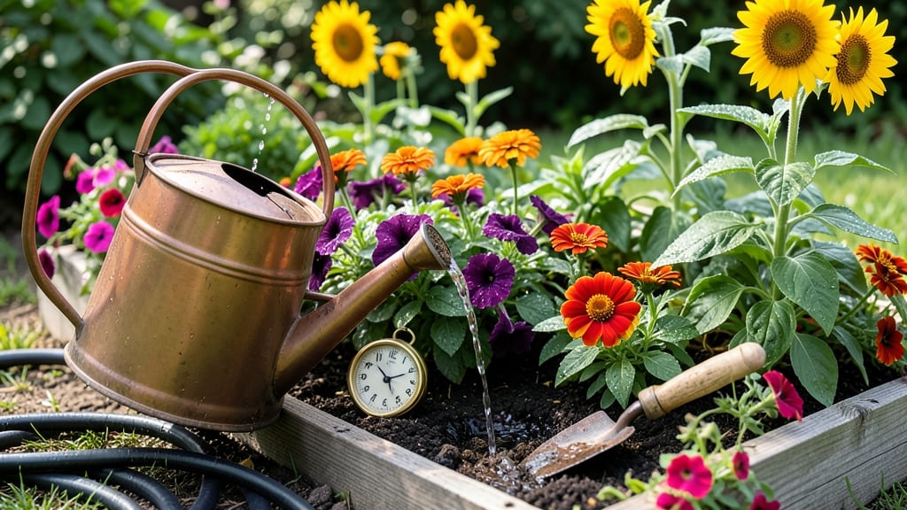 How Often to Water Garden in Summer: Morning vs Evening Schedule for Zero Stress