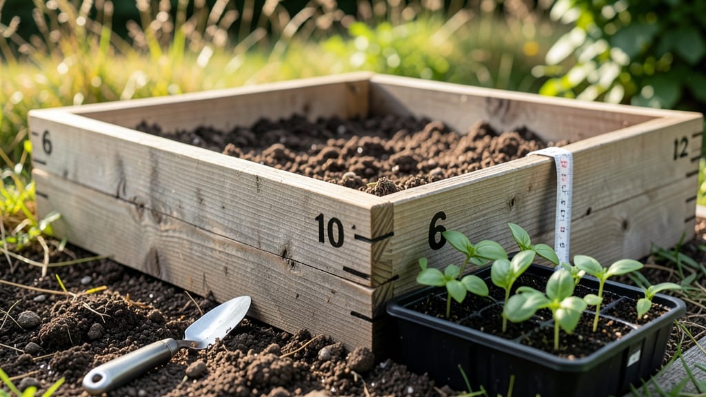 Raised Garden Bed Height: Optimal Inches for Root Space & Drainage