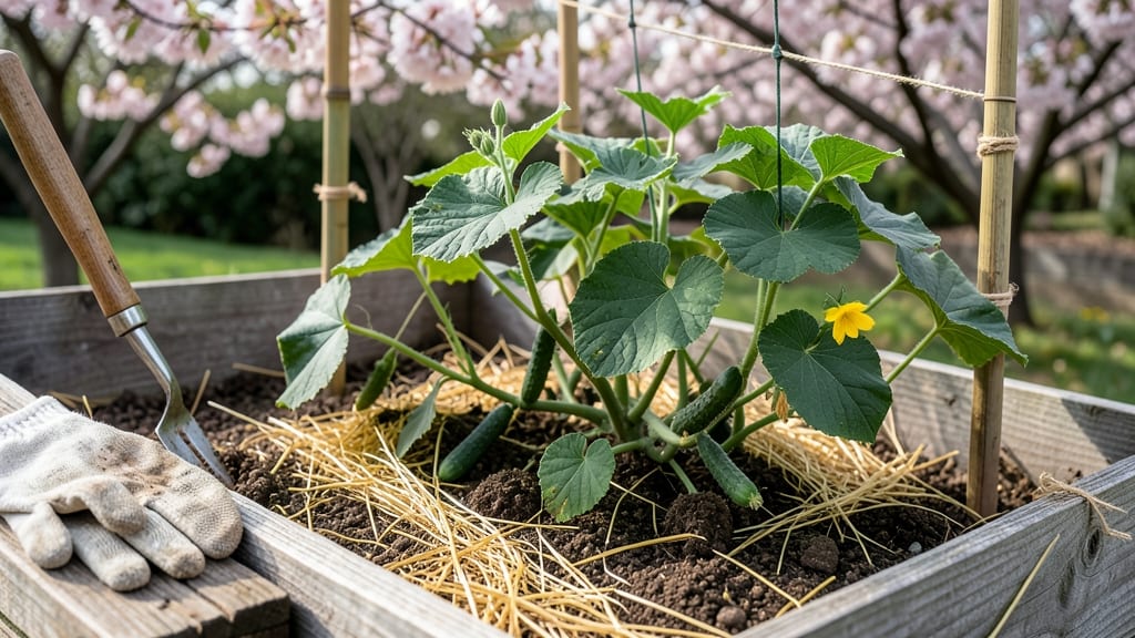 How to Plant Cucumbers in a Garden: Spacing, Trellis Tricks for Maximum Yield