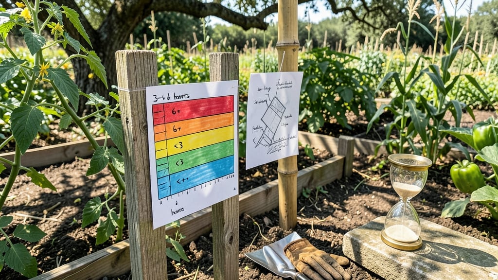 How Much Sun Does a Veggie Garden Need: Crop-Specific Hours for Peak Yields