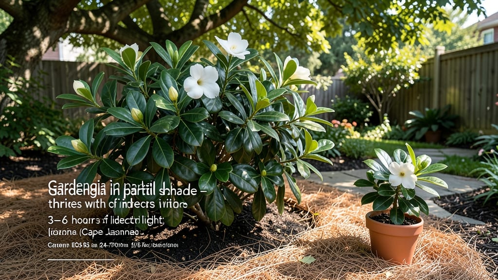 Can Gardenias Grow in Shade: Partial Sun Secrets for Thriving Blooms