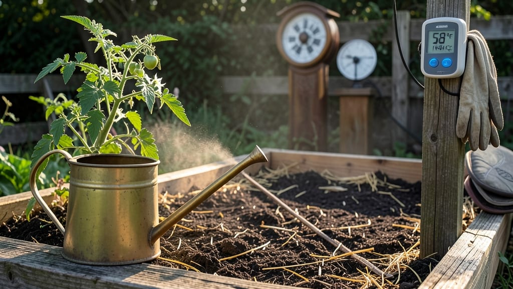Best Time of Day to Water Vegetable Garden: Cool Hours for Maximum Root Growth