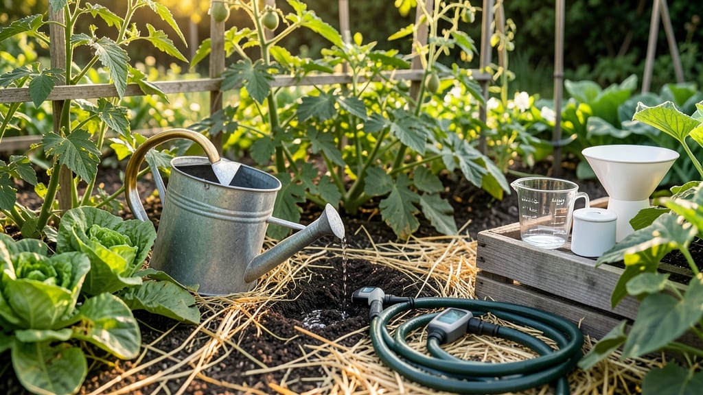 How Much Water Does a Vegetable Garden Need: Weekly Schedule by Plant Type