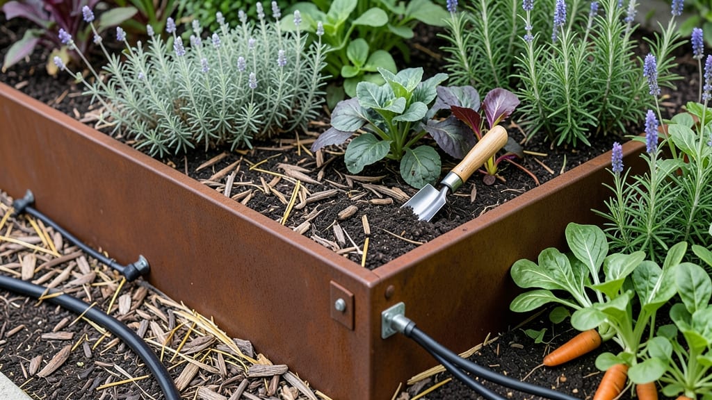 Corten Steel Raised Garden Beds: Longevity, Rust Resistance, and Planting Tips Explained