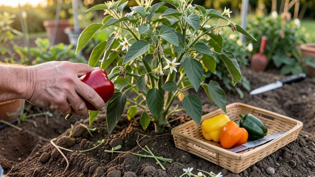 When to Pick Peppers From Garden: 3 Color-Stage Tests for Peak Flavor