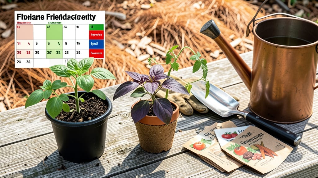 When to Plant Garden in Florida: Frost-Free Calendar by County for 2024 Crops