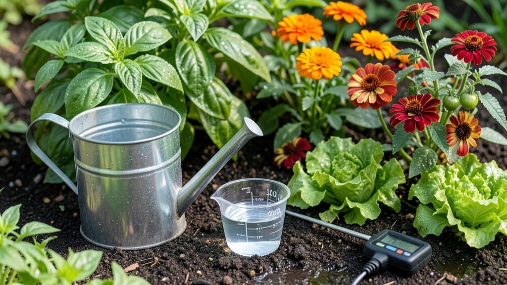 How Much Water Does a Garden Need Per Day: Science-Backed Formula by Plant Type