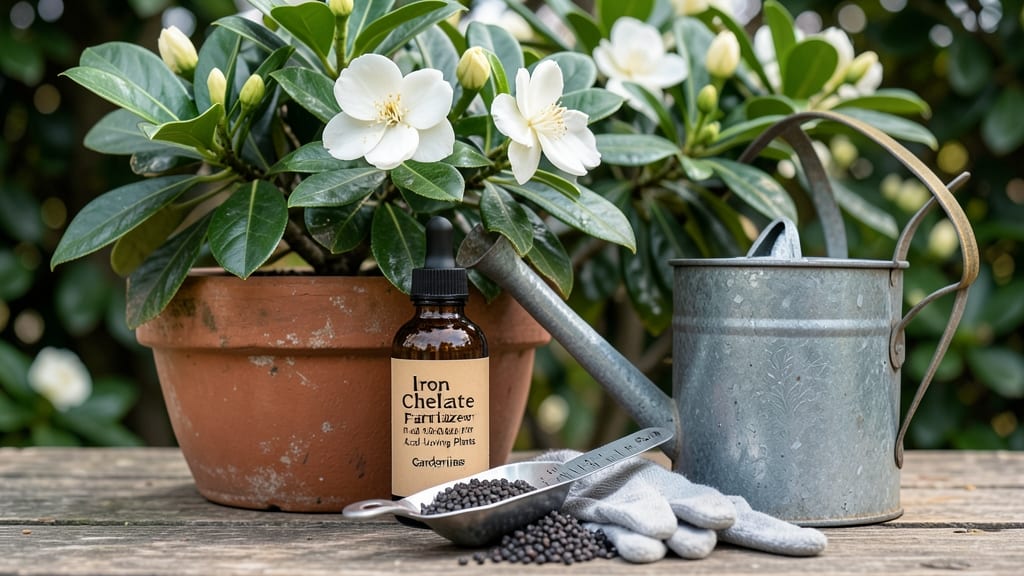 Iron for Gardenias: Acid-Loving Feeds That Prevent Yellow Leaves